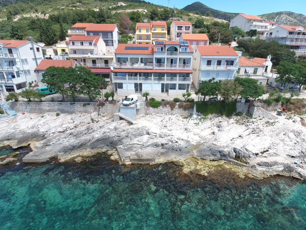 Superb Beachfront Luxury Seaview With Private Beach มิลนา ภายนอก รูปภาพ